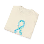 PCOS Awareness Teal Ribbon T-Shirt