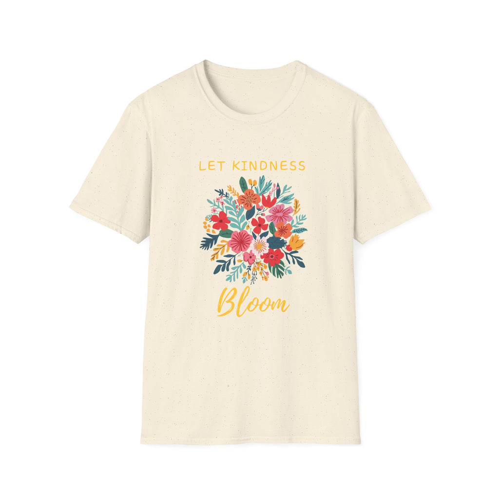Let Kindness Bloom – Floral Bouquet T-Shirt