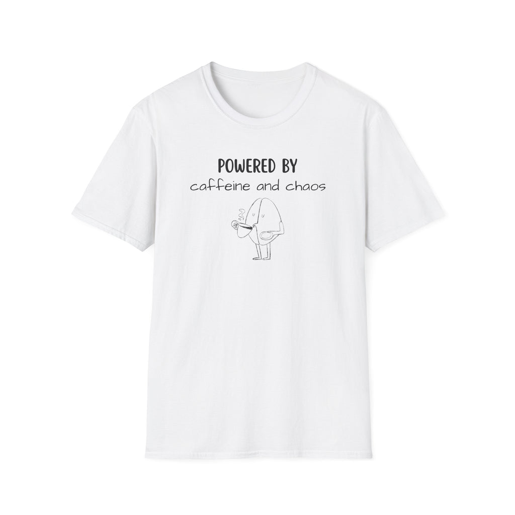 Powered By Coffee and Chaos T-Shirt