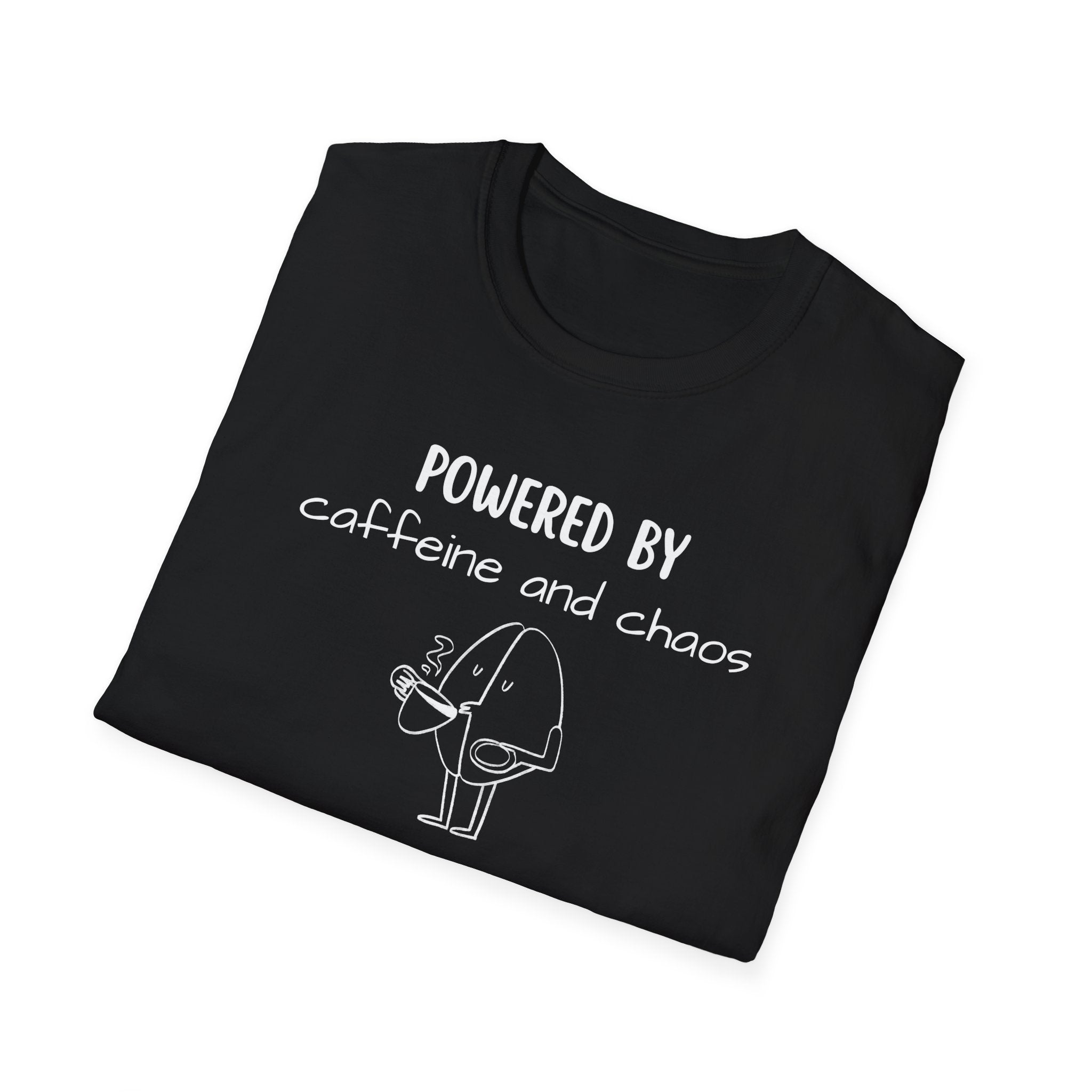 Powered By Coffee and Chaos T-Shirt