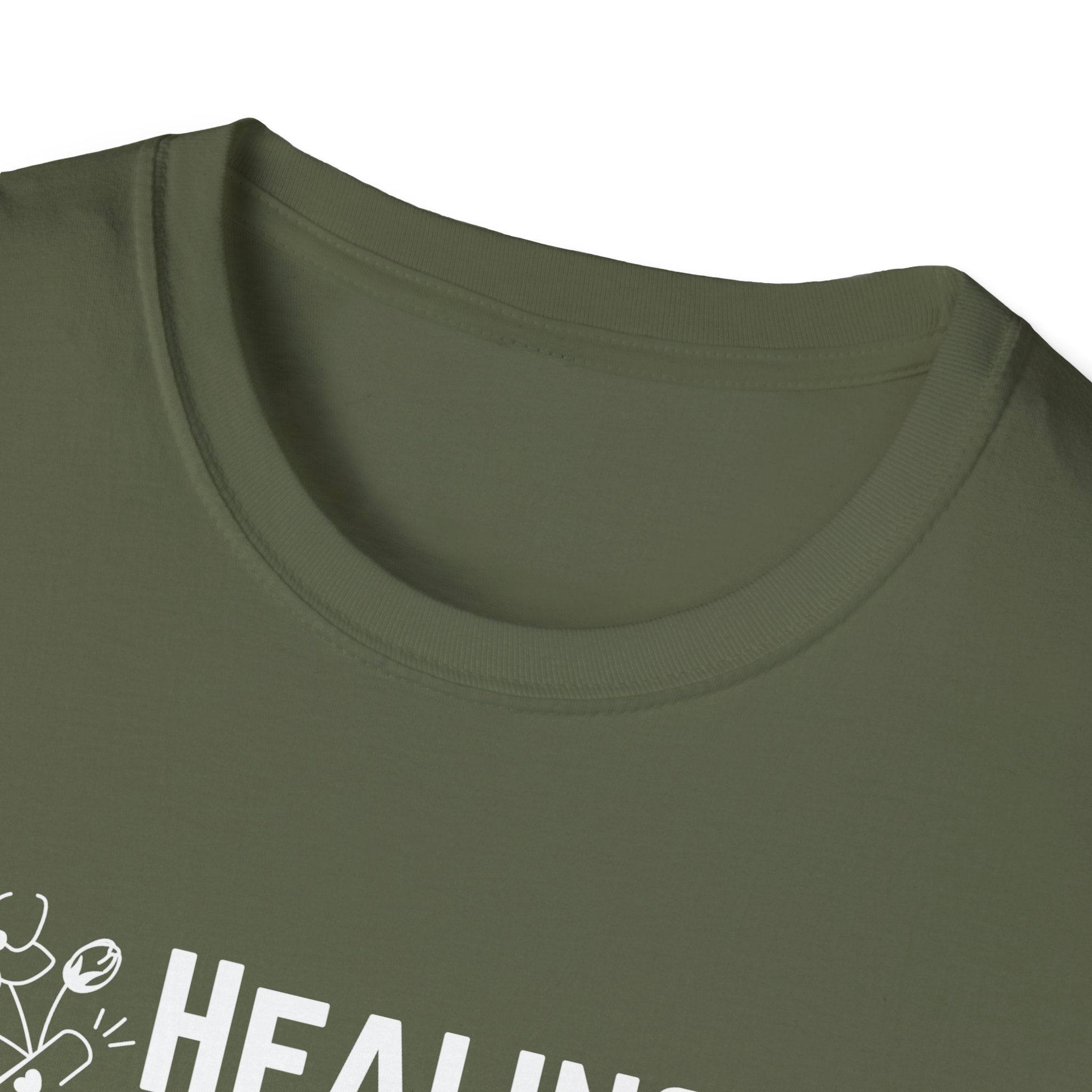 Healing Is My Side Hustle Floral T-Shirt