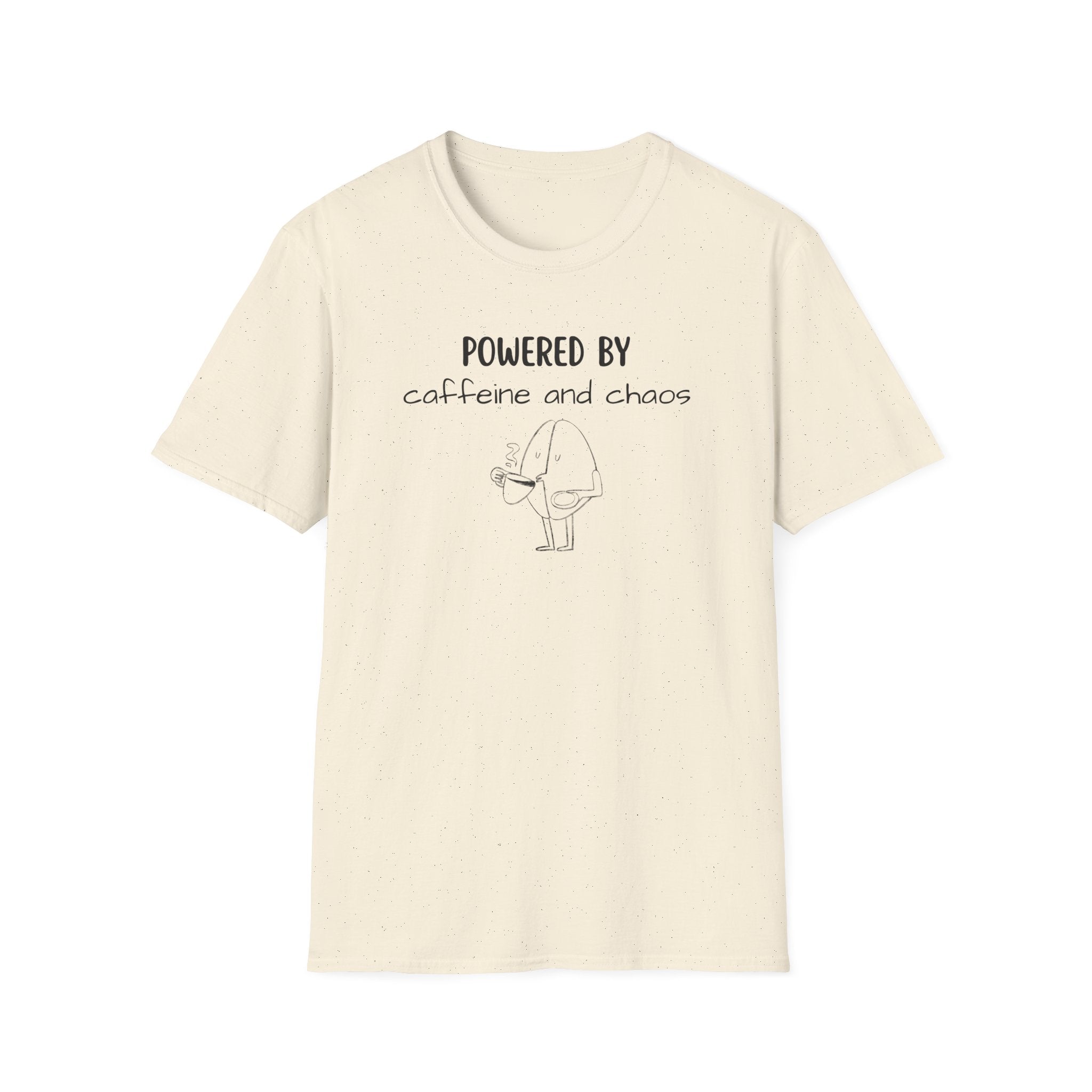 Powered By Coffee and Chaos T-Shirt