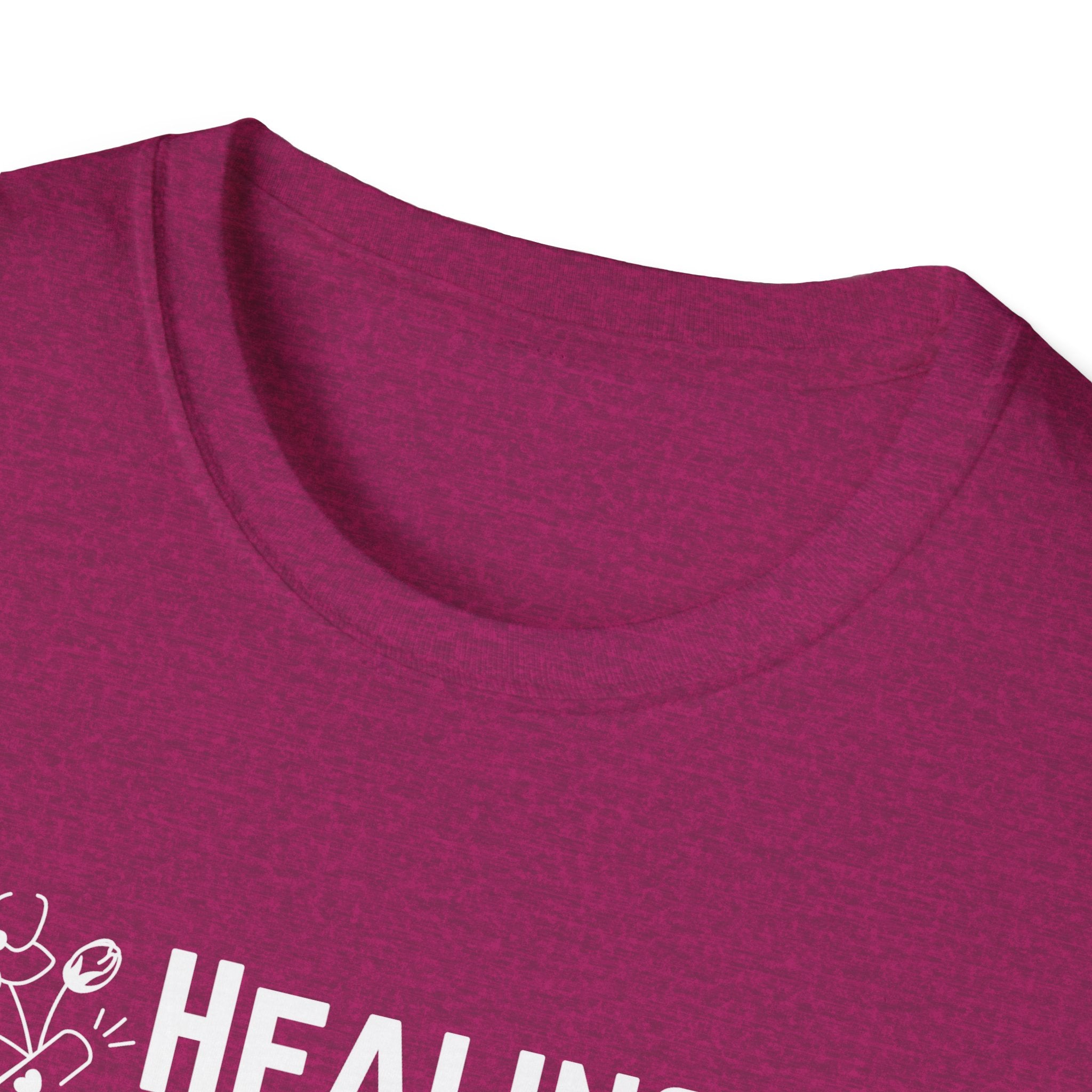 Healing Is My Side Hustle Floral T-Shirt