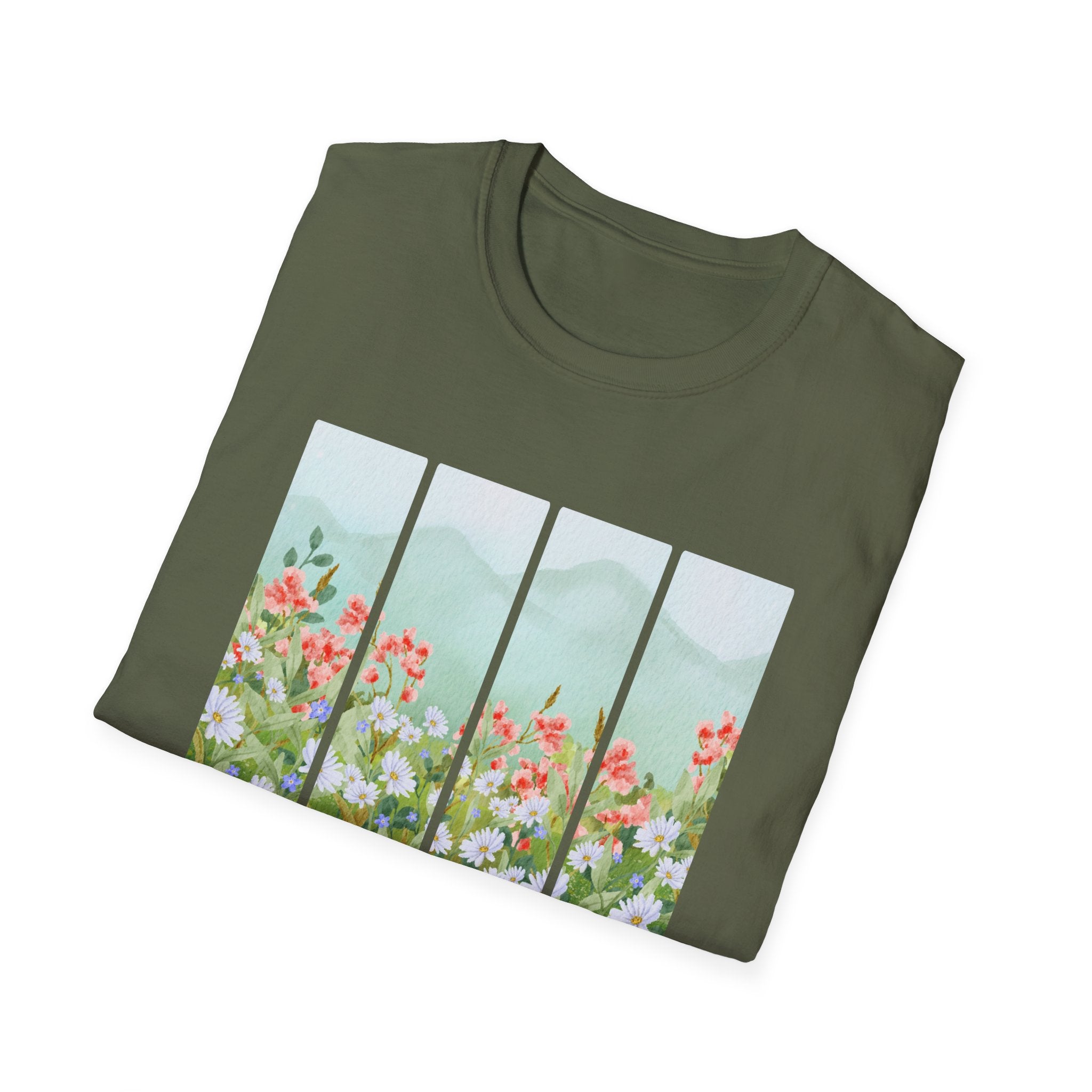 Let Kindness Bloom – Nature Scene T-Shirt