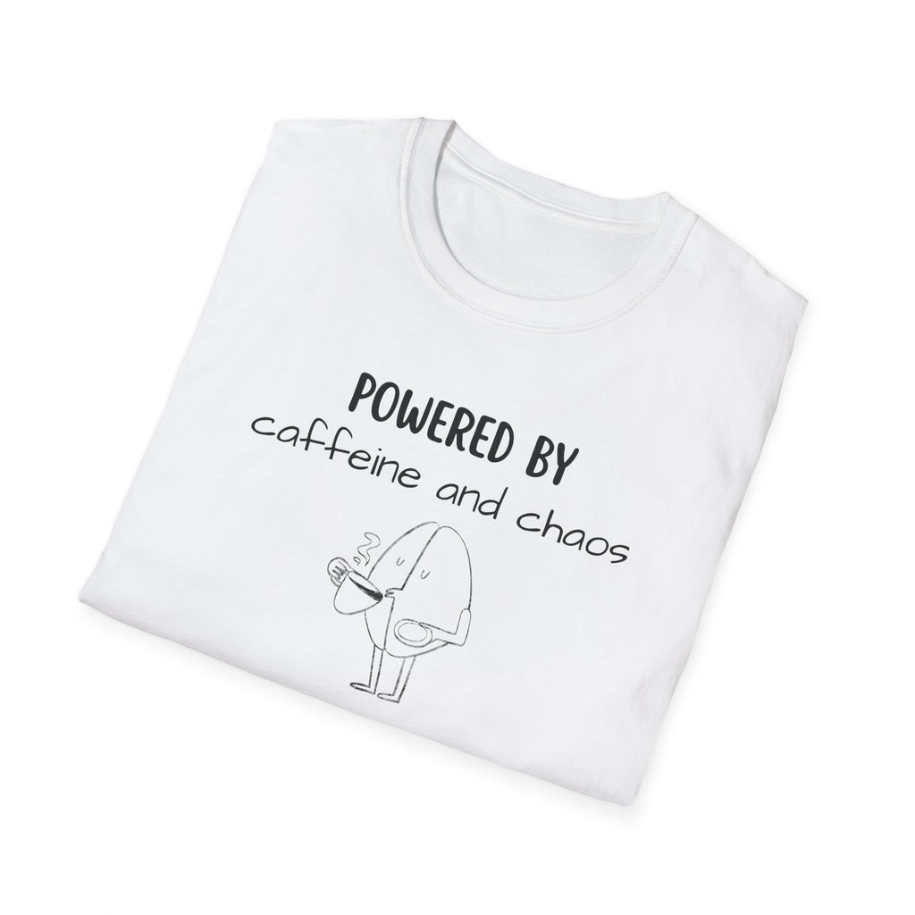 Powered By Coffee and Chaos T-Shirt