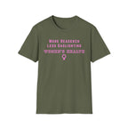 More Research Less Gaslighting Women's Health T-Shirt