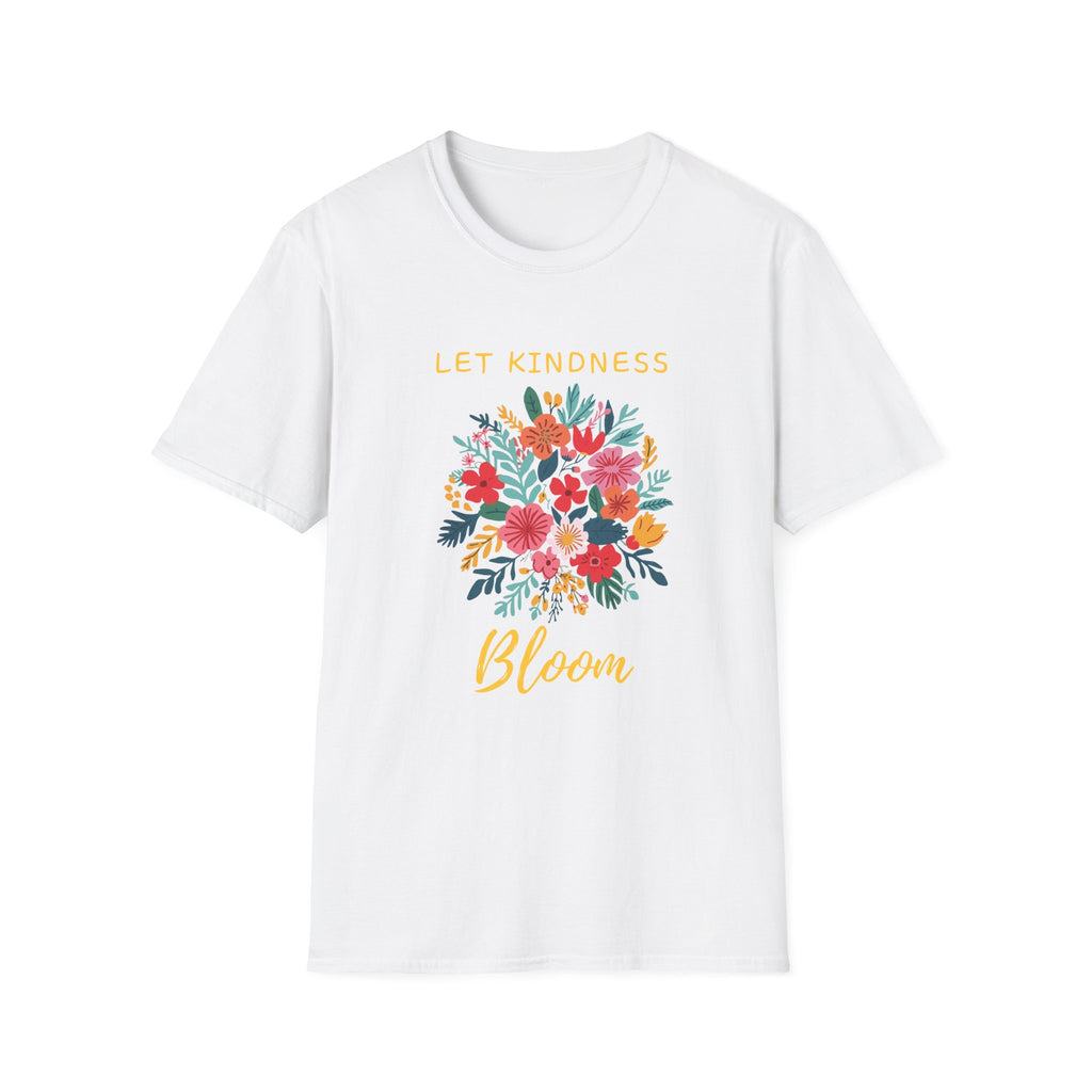 Let Kindness Bloom – Floral Bouquet T-Shirt