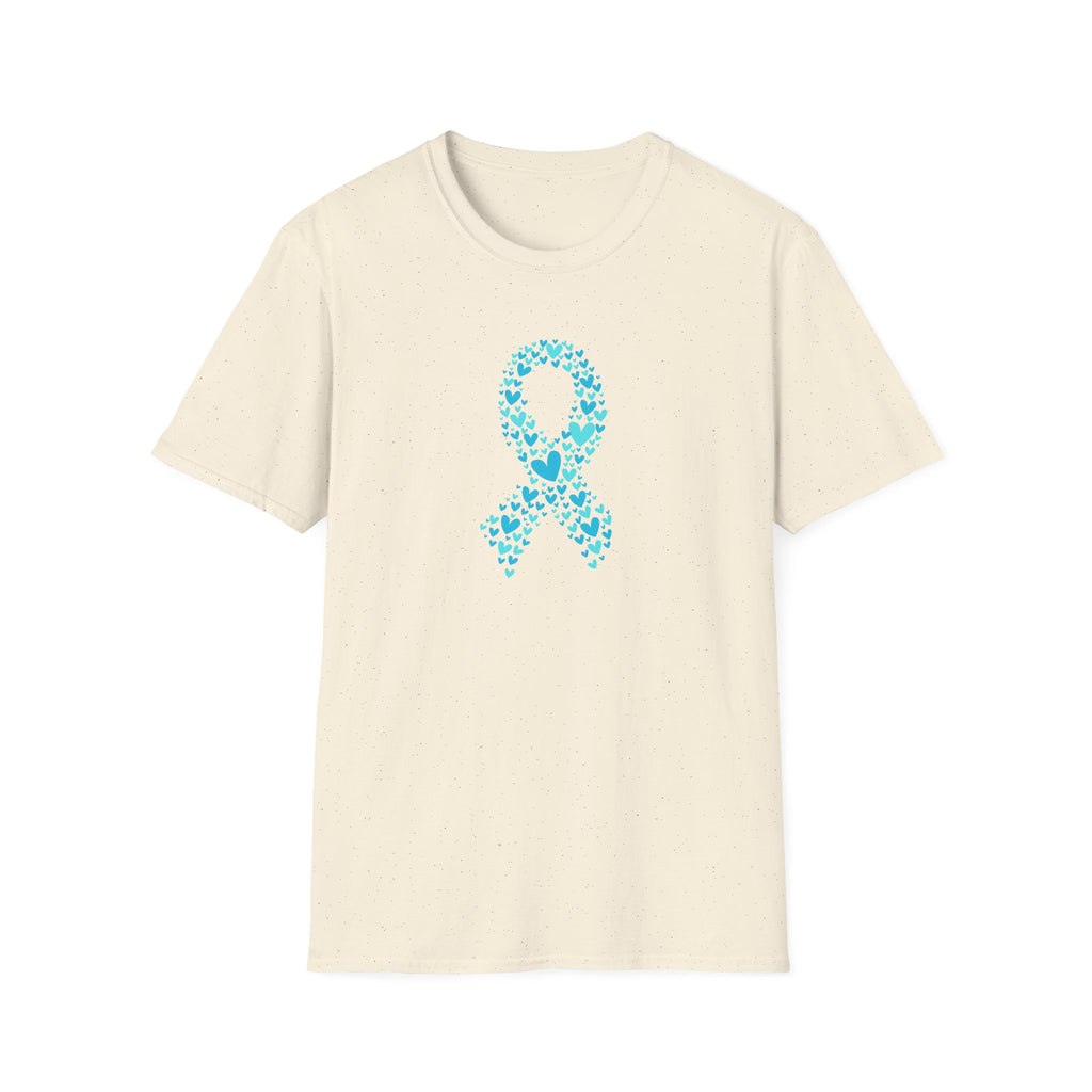 PCOS Awareness Teal Ribbon T-Shirt