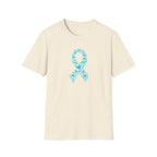 PCOS Awareness Teal Ribbon T-Shirt
