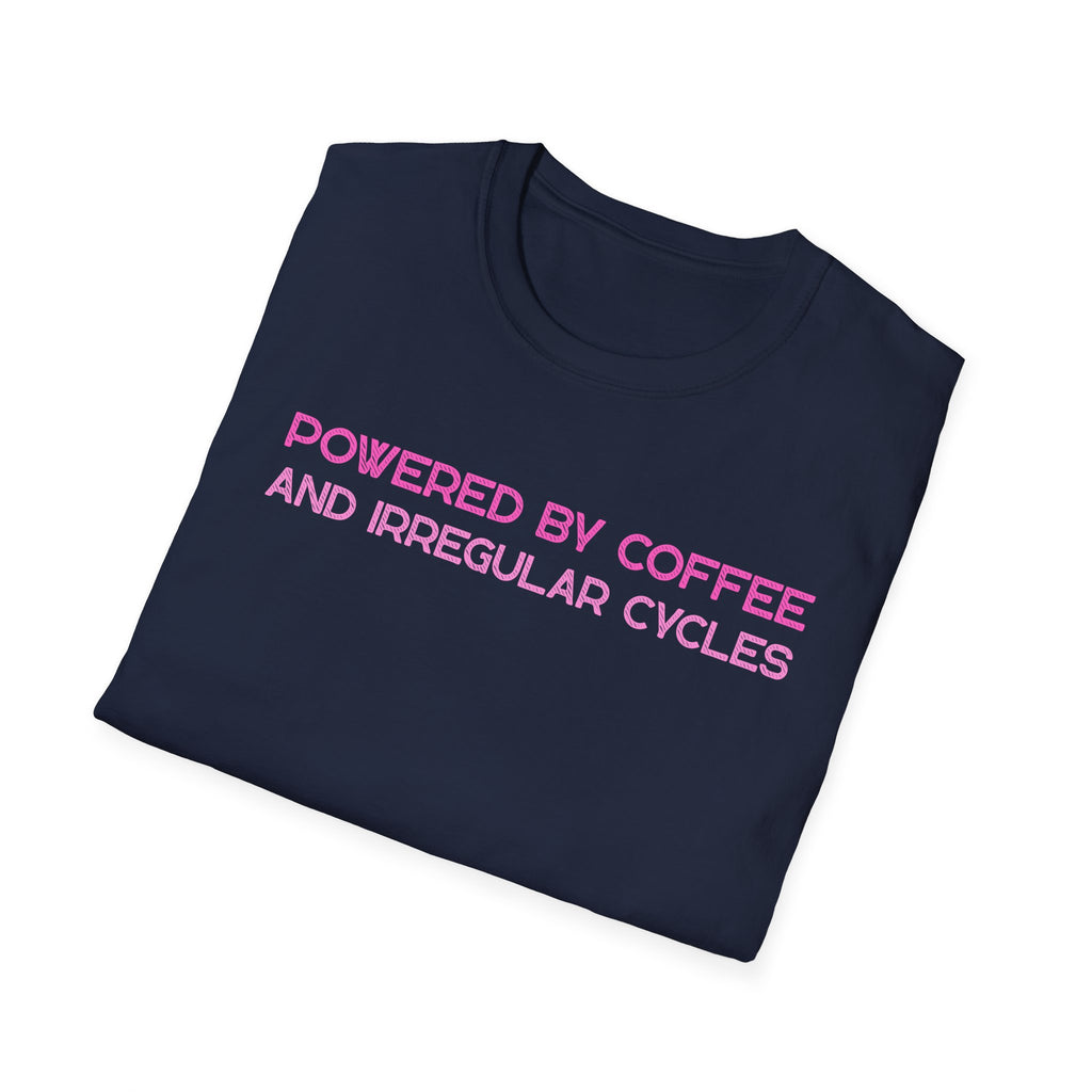 Powered by Coffee & Irregular Cycles T-Shirt