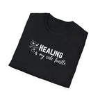 Healing Is My Side Hustle Floral T-Shirt