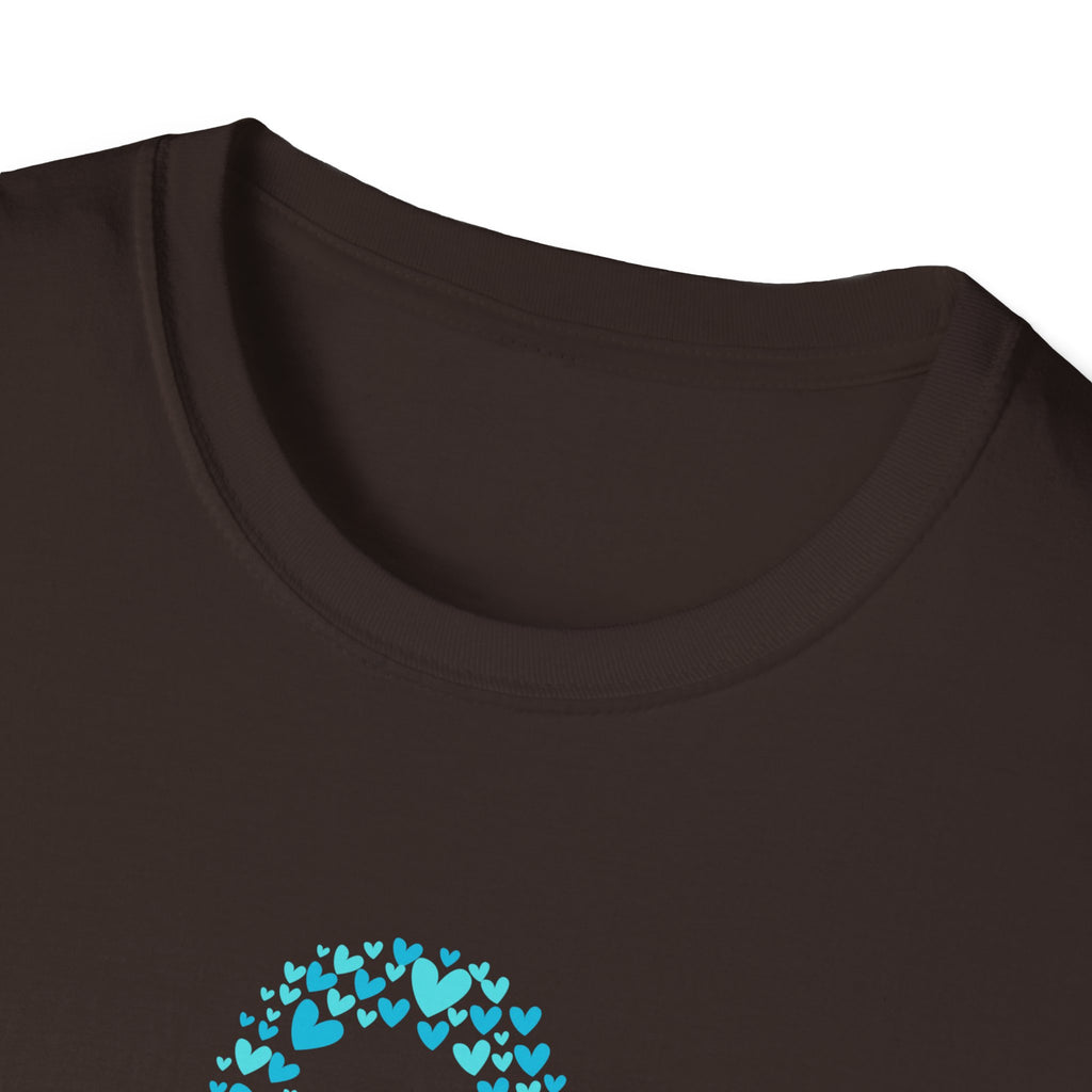 PCOS Awareness Teal Ribbon T-Shirt