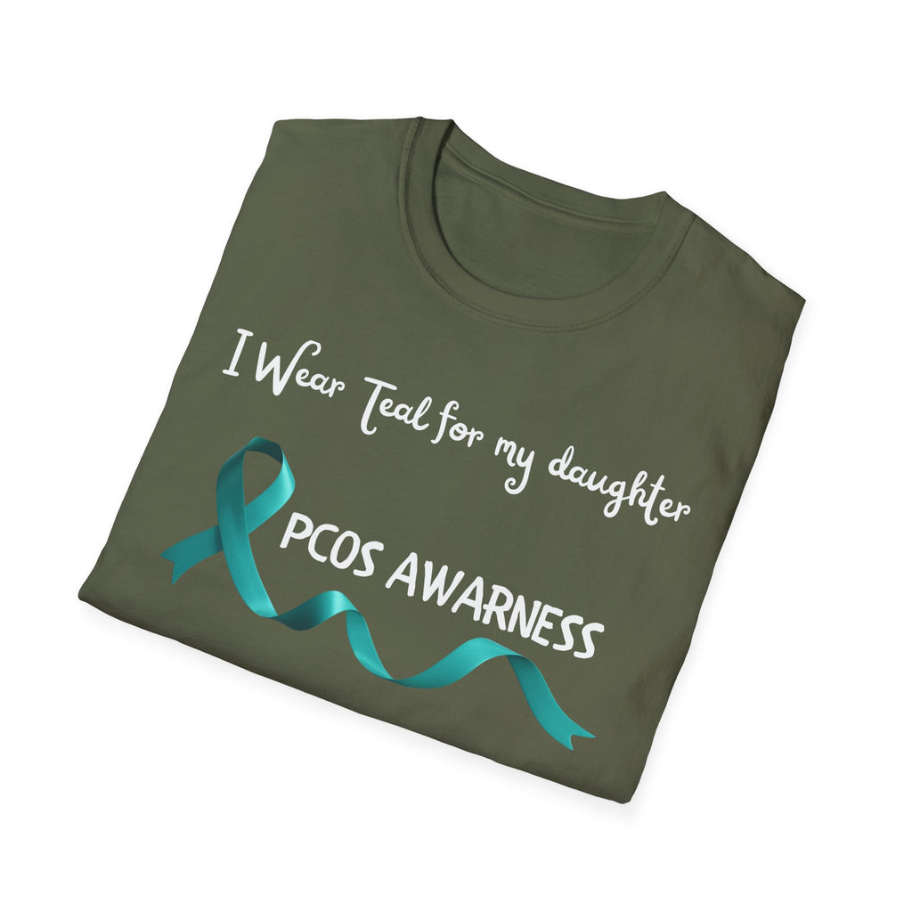 I Wear Teal For My Daughter T-Shirt