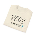 PCOS Warrior - Blue Hearts T-Shirt