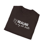 Healing Is My Side Hustle Floral T-Shirt