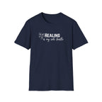 Healing Is My Side Hustle Floral T-Shirt
