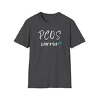 PCOS Warrior - Blue Hearts T-Shirt