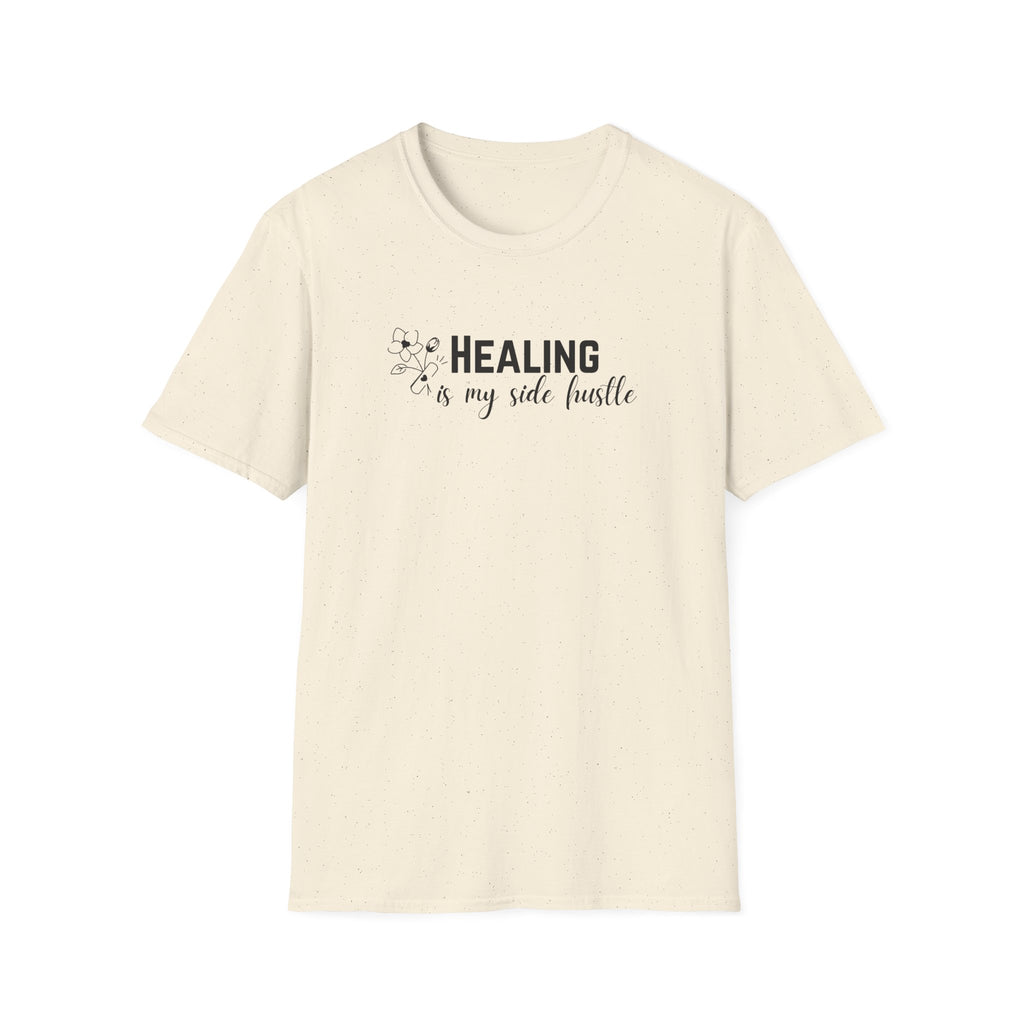 Healing Is My Side Hustle Floral T-Shirt