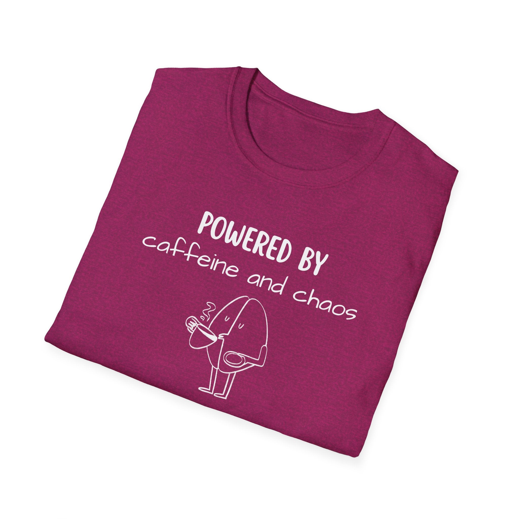Powered By Coffee and Chaos T-Shirt