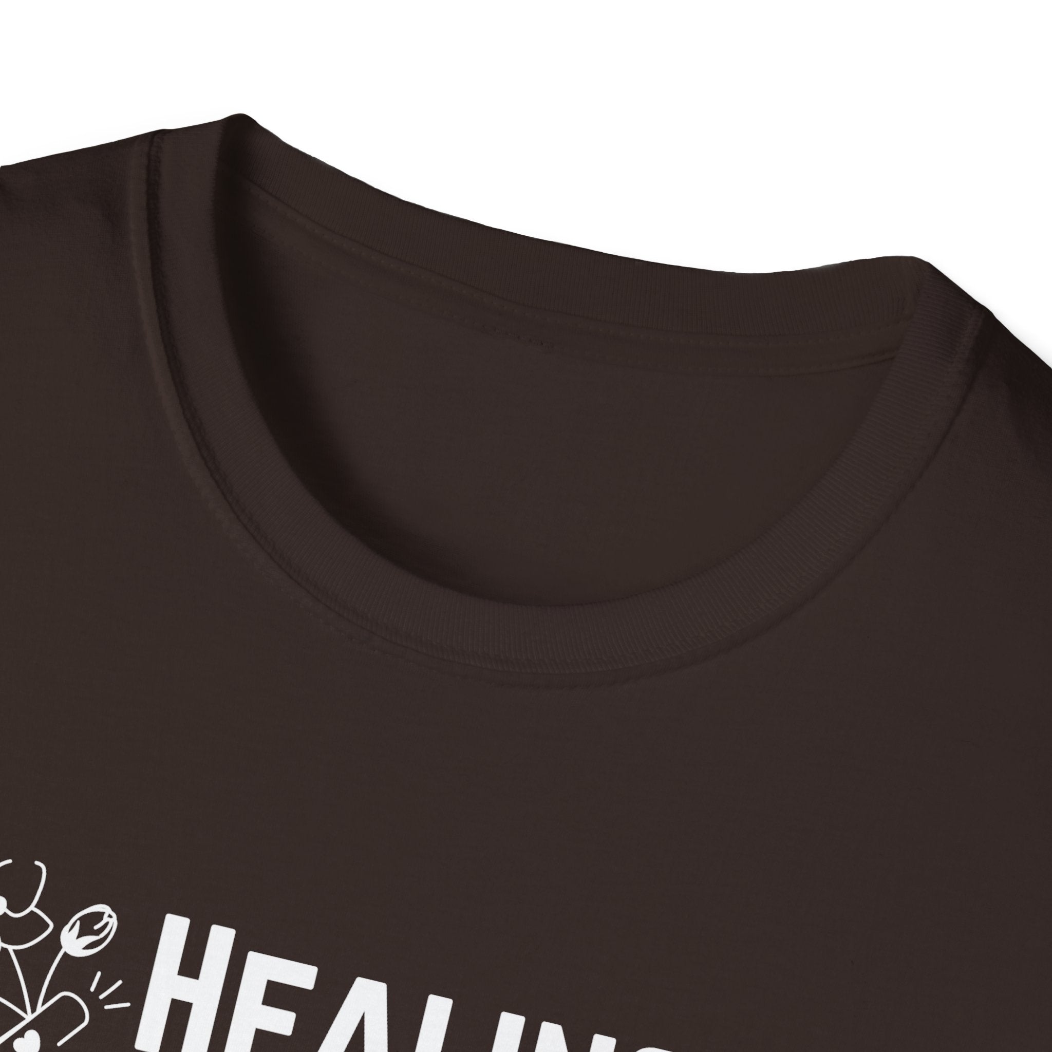 Healing Is My Side Hustle Floral T-Shirt