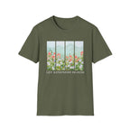 Let Kindness Bloom – Nature Scene T-Shirt