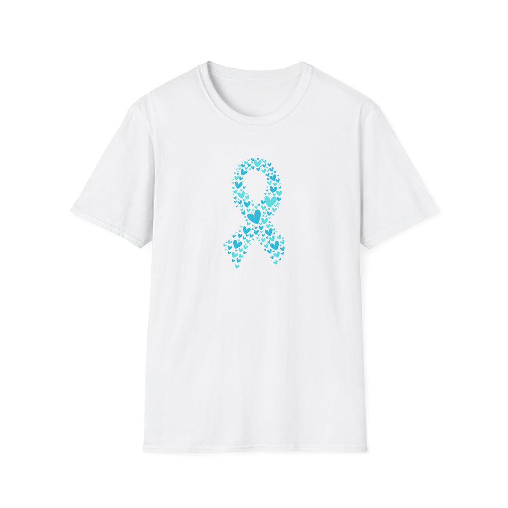 PCOS Awareness Teal Ribbon T-Shirt