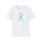PCOS Awareness Teal Ribbon T-Shirt