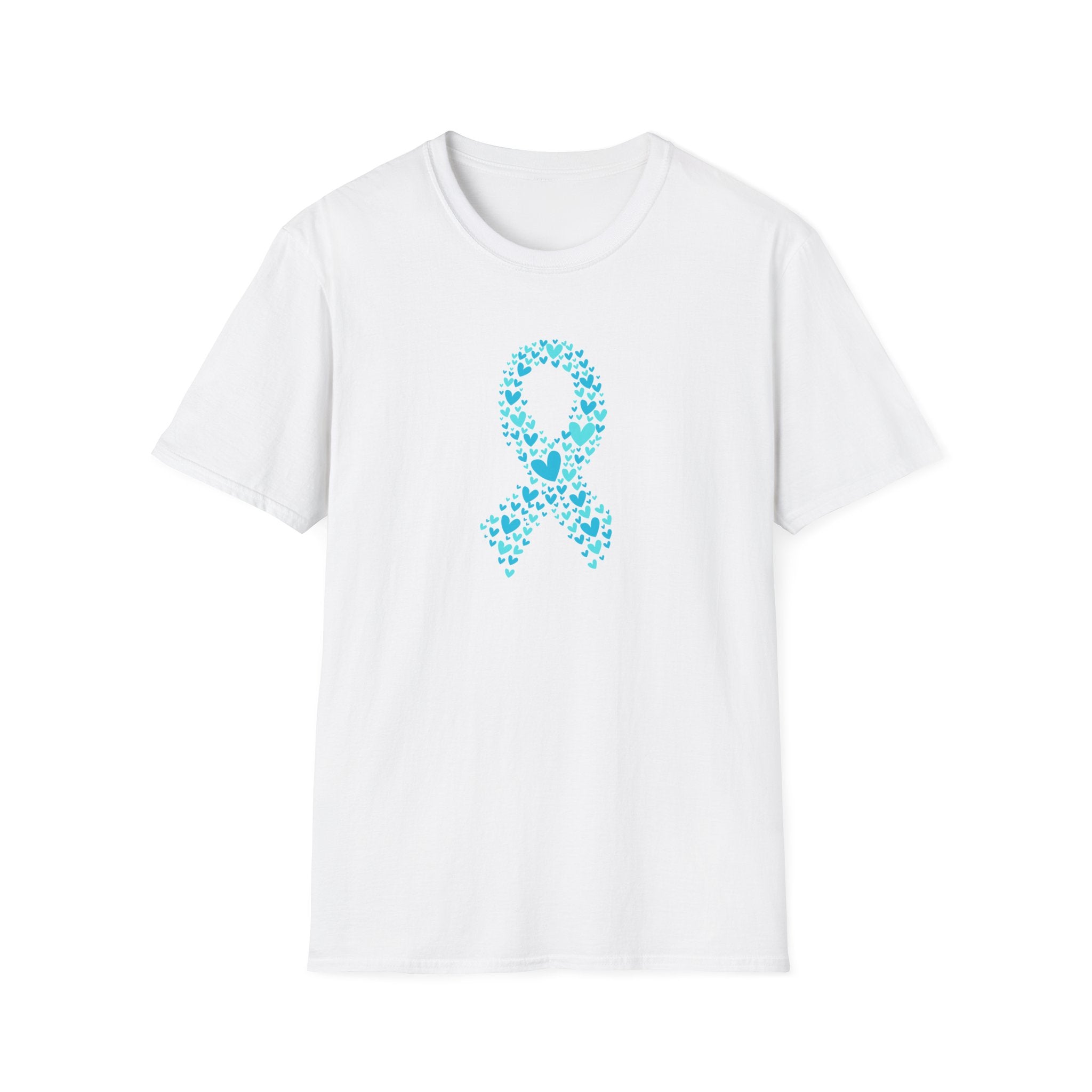 PCOS Awareness Teal Ribbon T-Shirt