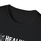 Healing Is My Side Hustle Floral T-Shirt