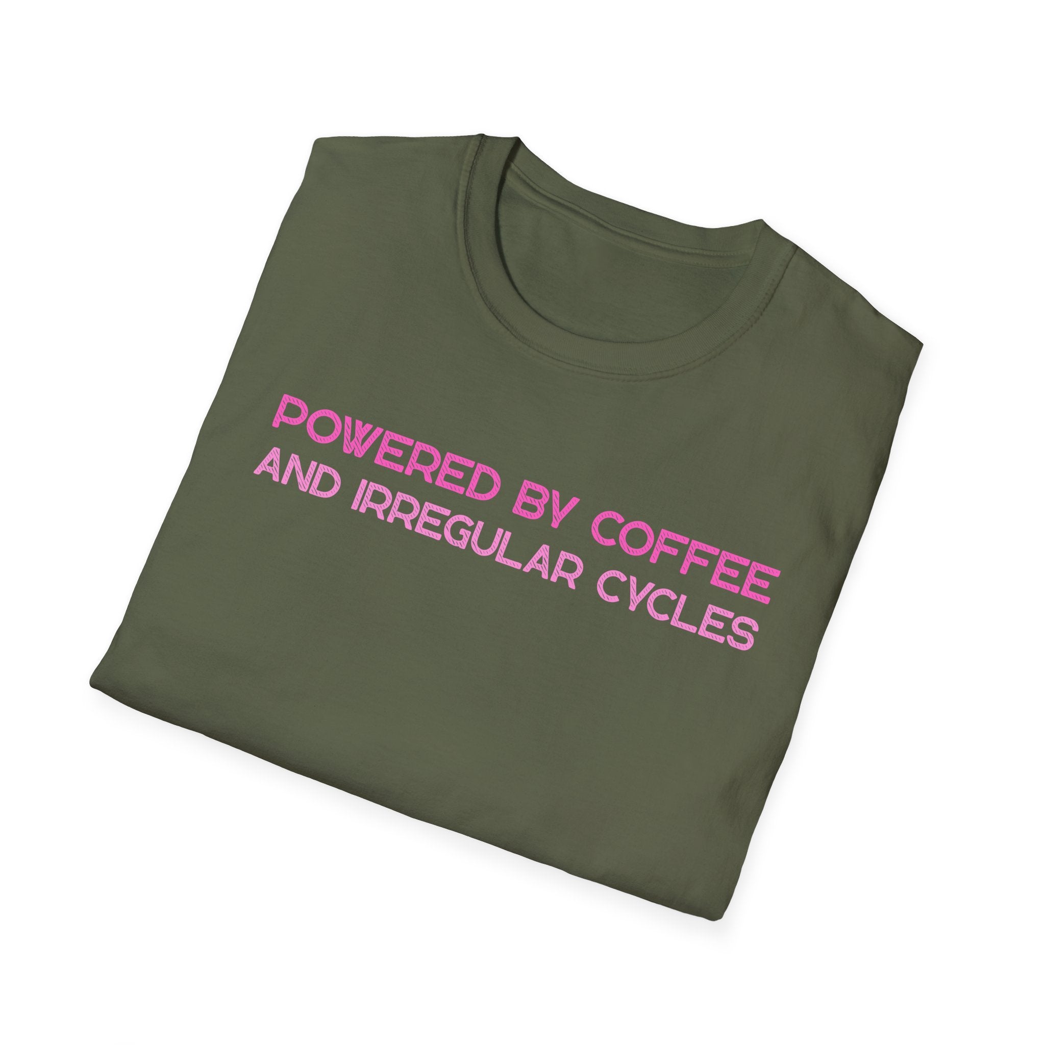 Powered by Coffee & Irregular Cycles T-Shirt