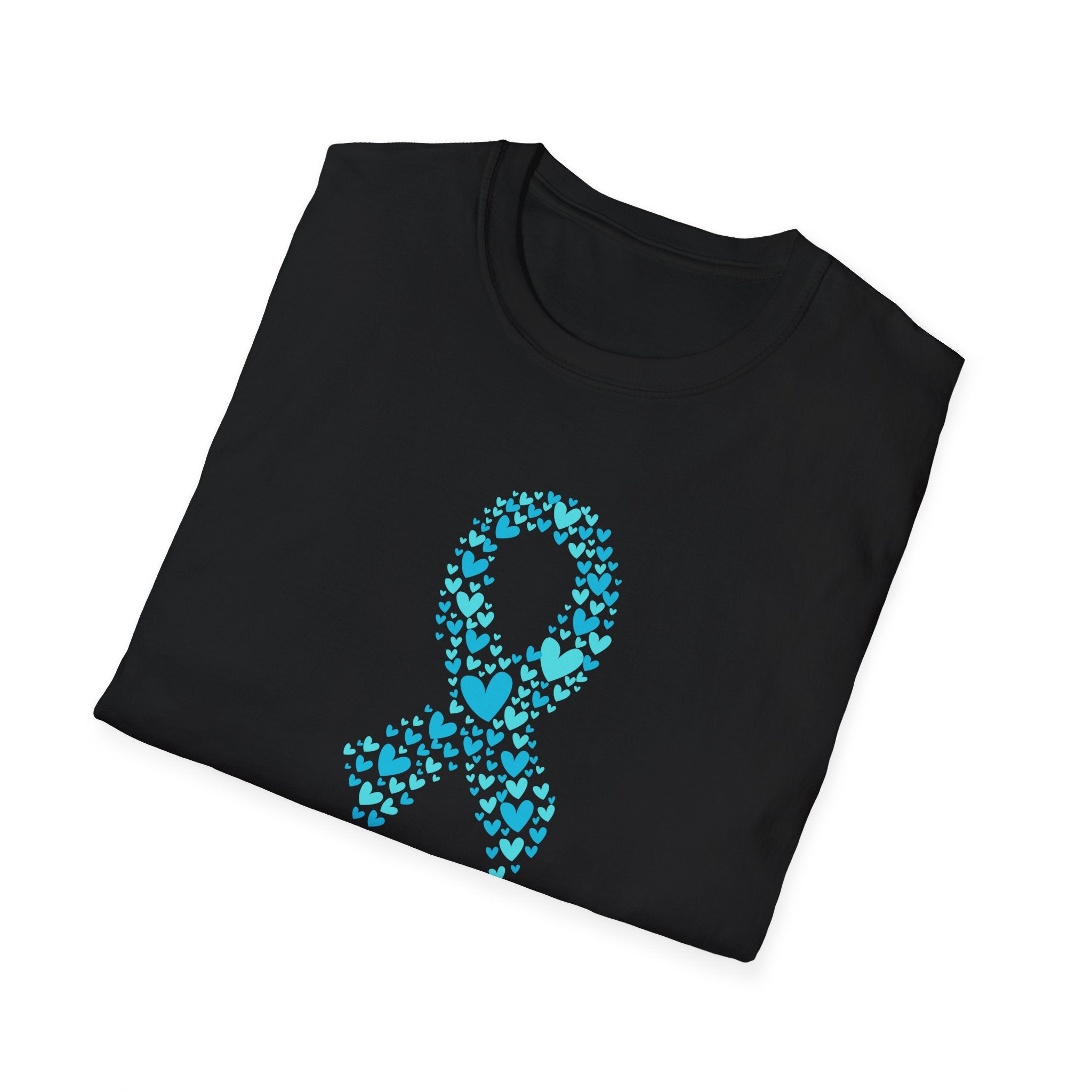 PCOS Awareness Teal Ribbon T-Shirt