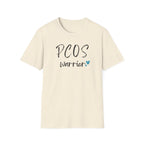PCOS Warrior - Blue Hearts T-Shirt
