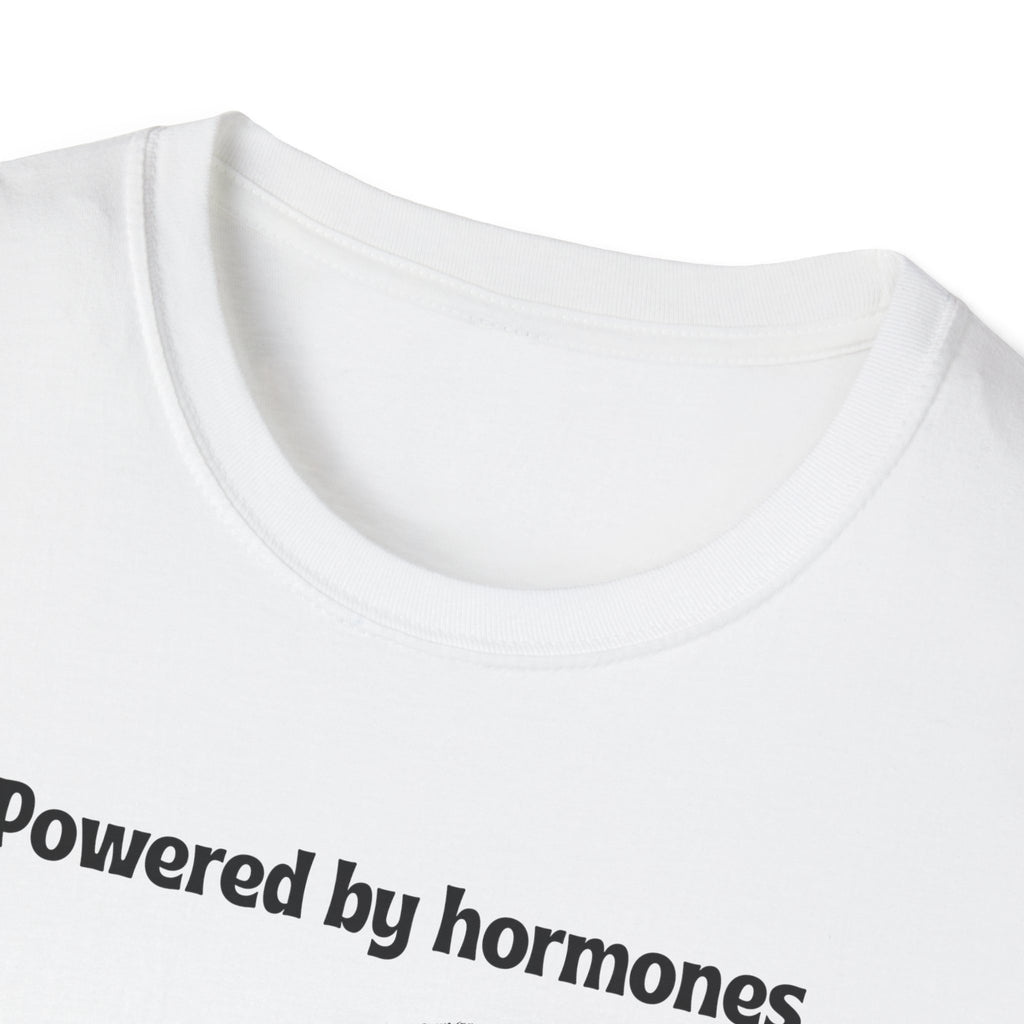 Powered by Hormones (Send Help) T-Shirt