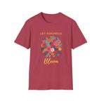 Let Kindness Bloom – Floral Bouquet T-Shirt