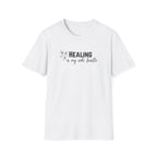 Healing Is My Side Hustle Floral T-Shirt