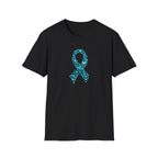 PCOS Awareness Teal Ribbon T-Shirt