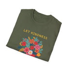 Let Kindness Bloom – Floral Bouquet T-Shirt
