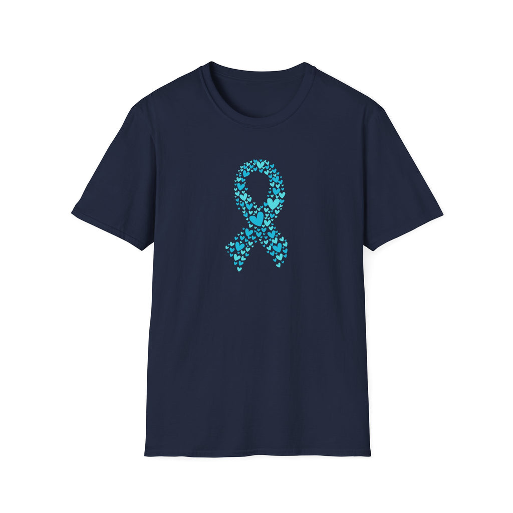 PCOS Awareness Teal Ribbon T-Shirt
