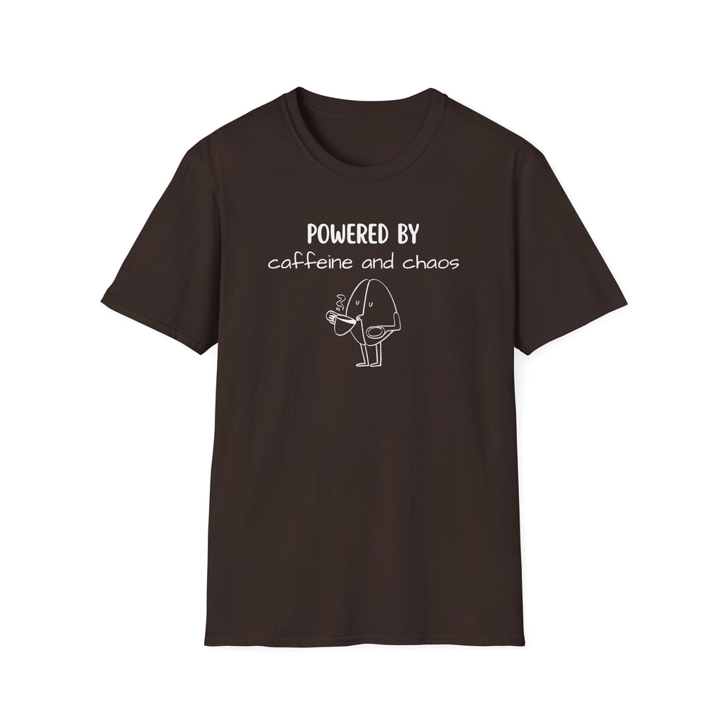 Powered By Coffee and Chaos T-Shirt