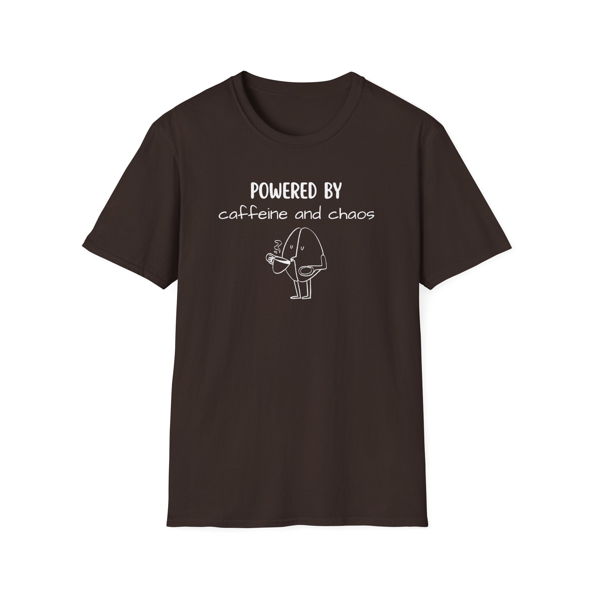 Powered By Coffee and Chaos T-Shirt