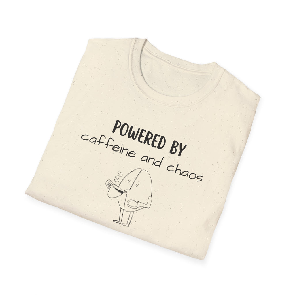 Powered By Coffee and Chaos T-Shirt