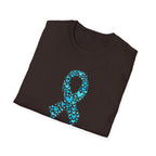 PCOS Awareness Teal Ribbon T-Shirt