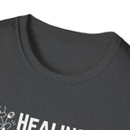 Healing Is My Side Hustle Floral T-Shirt