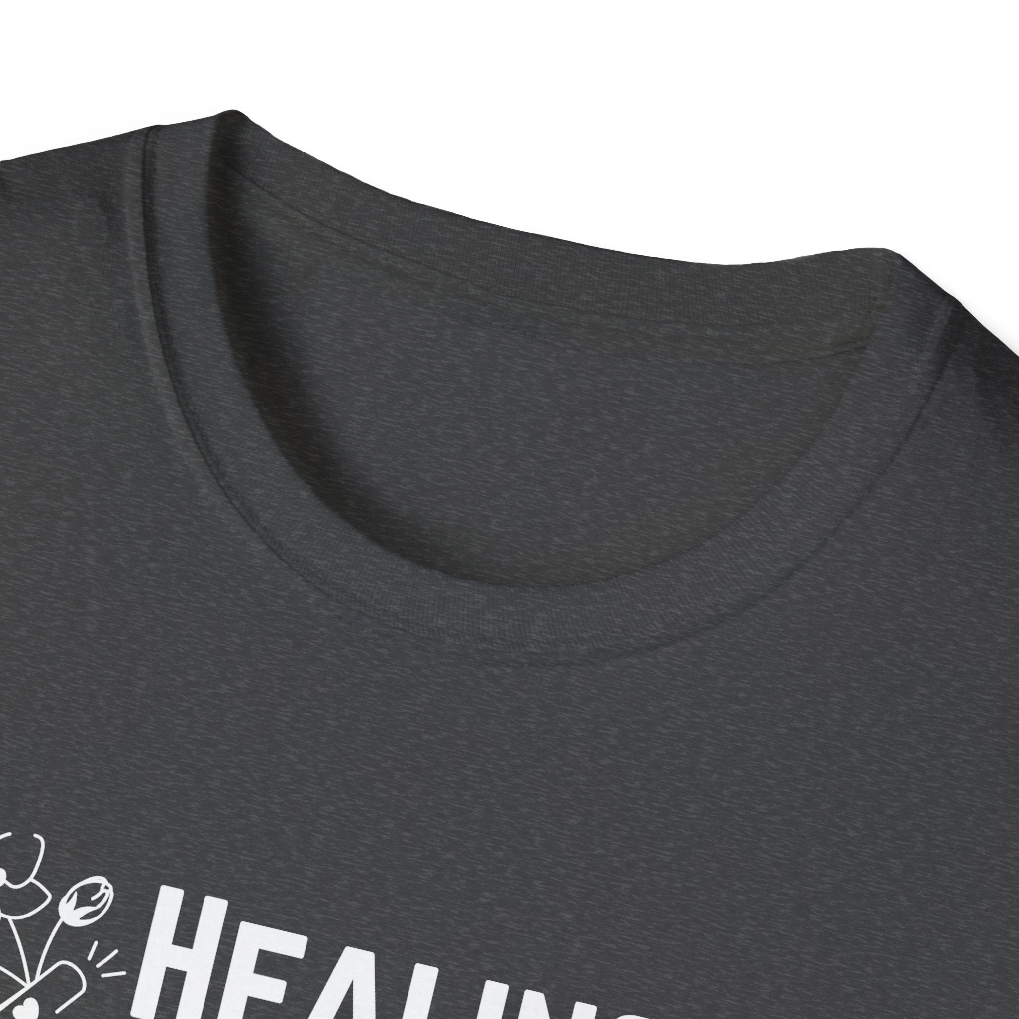 Healing Is My Side Hustle Floral T-Shirt