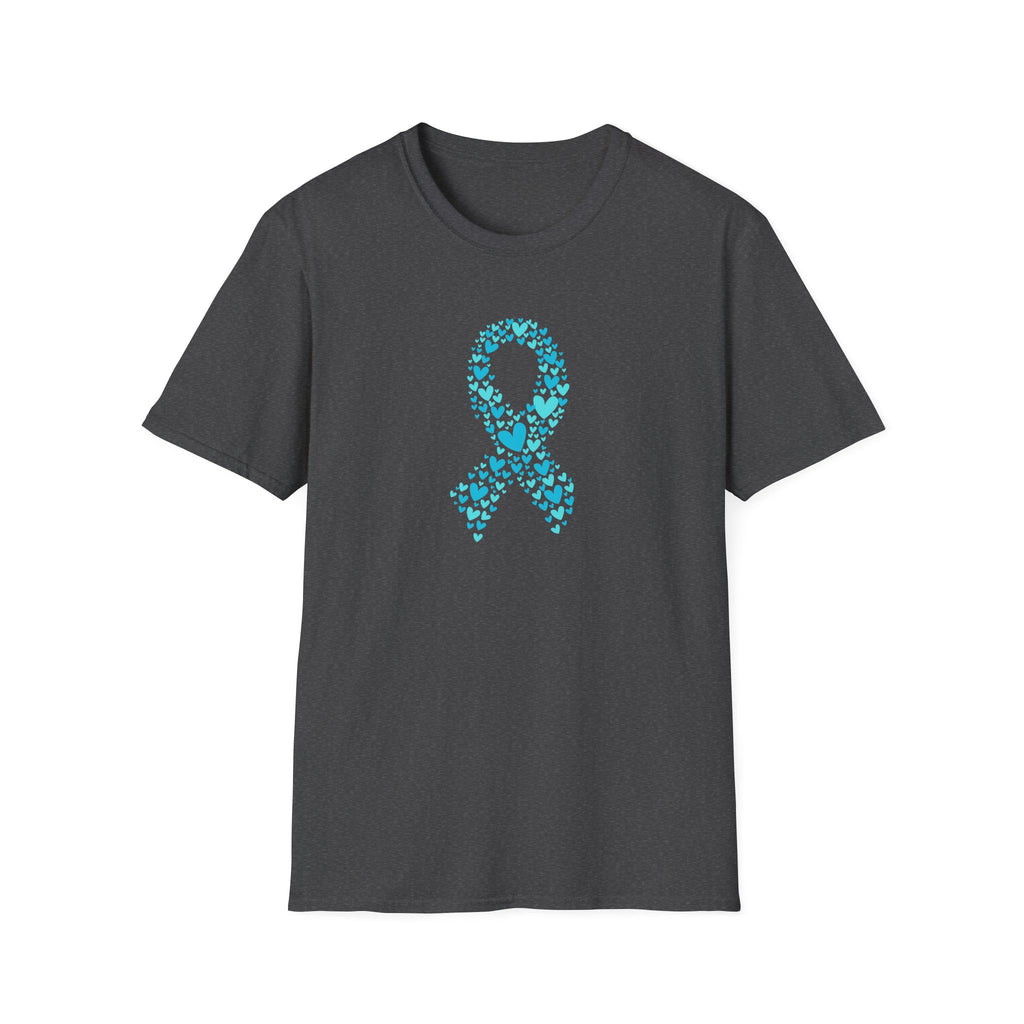 PCOS Awareness Teal Ribbon T-Shirt