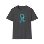 PCOS Awareness Teal Ribbon T-Shirt