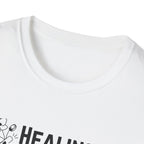 Healing Is My Side Hustle Floral T-Shirt