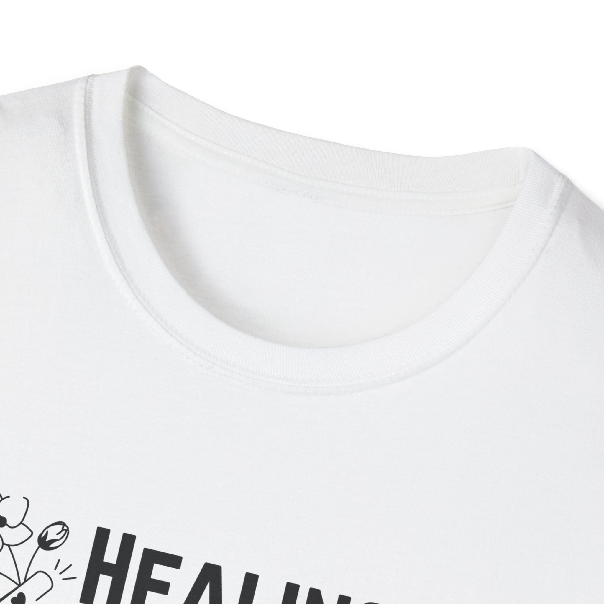 Healing Is My Side Hustle Floral T-Shirt