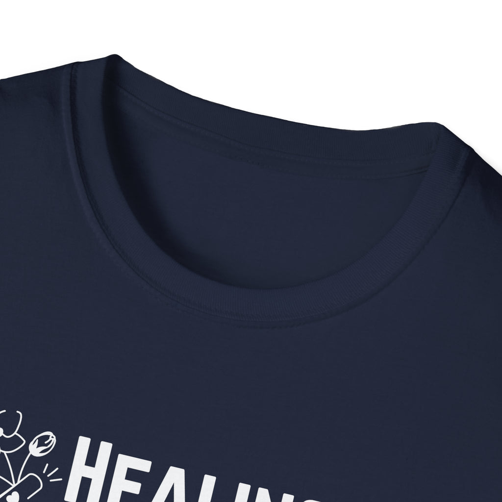 Healing Is My Side Hustle Floral T-Shirt