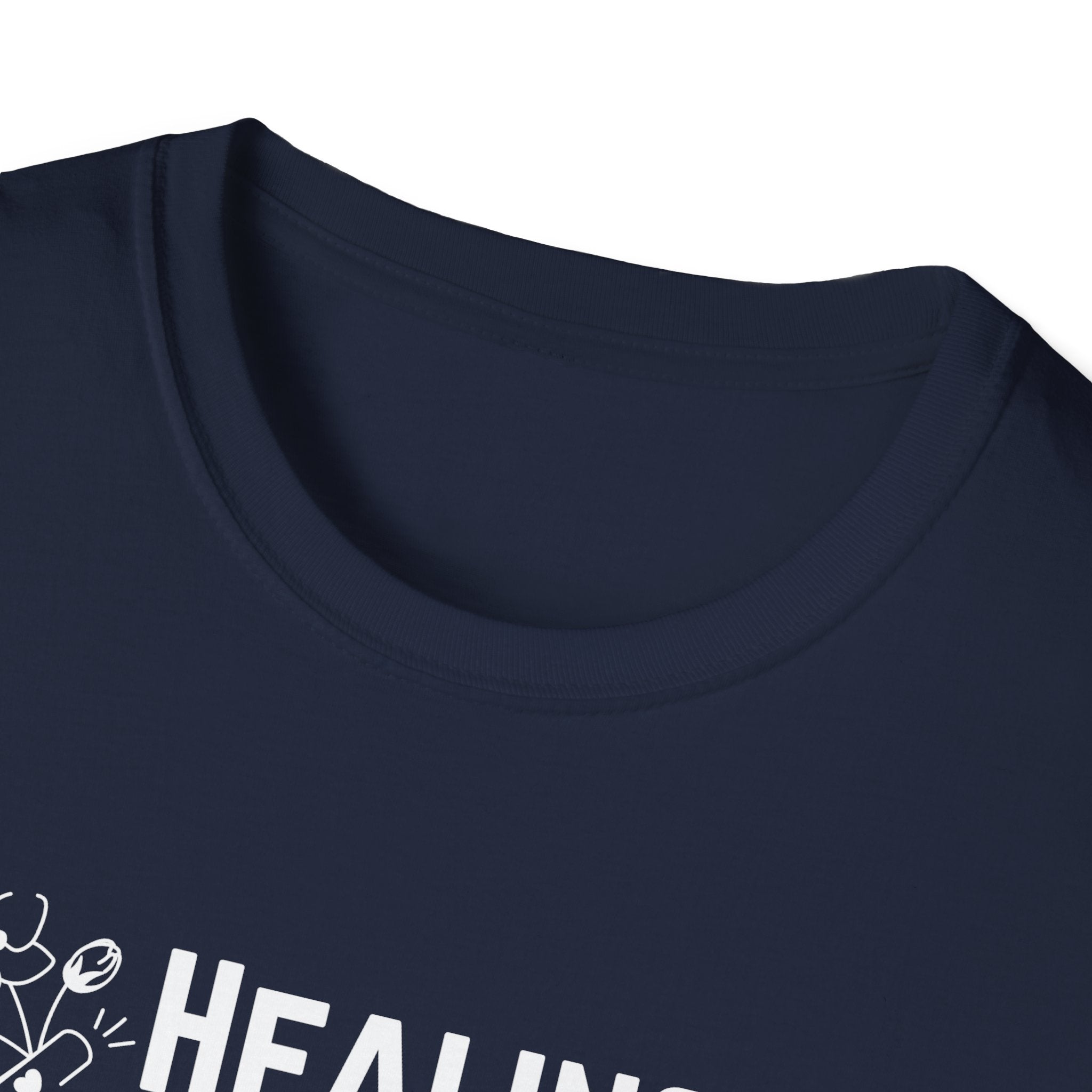 Healing Is My Side Hustle Floral T-Shirt